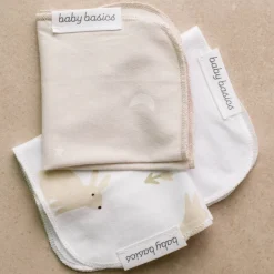 Baby Basics Jersey Face Cloths 6 pack