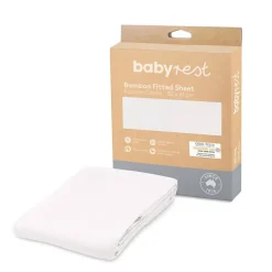 BabyRest Bamboo Fitted Sheet 132 x 70cm