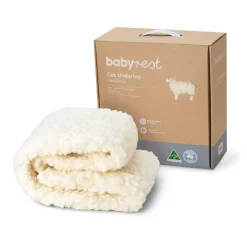 BabyRest Lambswool Underlay - Portacot