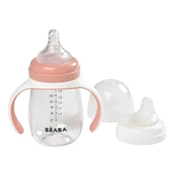 Beaba 2-in-1 Bottle to Sippy Learning Cup 210ml