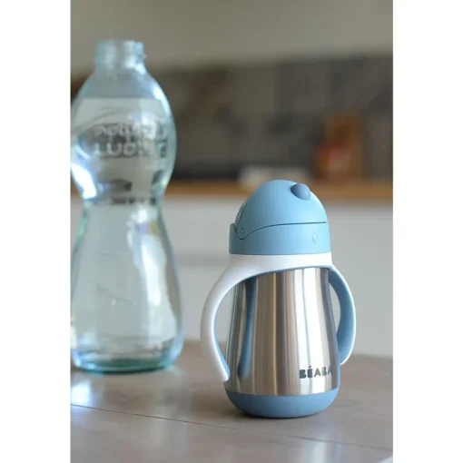 Beaba Stainless Steel Straw Cup 250ml