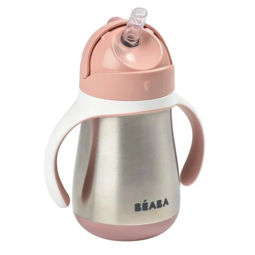 Beaba Stainless Steel Straw Cup 250ml