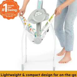 Bright Starts Playful Paradise Portable Swing