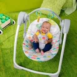 Bright Starts Playful Paradise Portable Swing