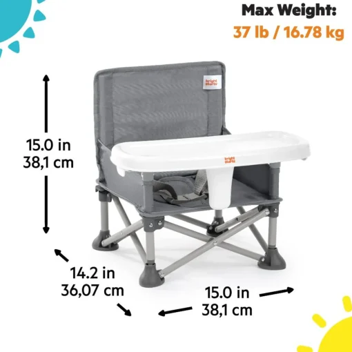 Bright Starts Pop 'N Sit Portable Booster Seat