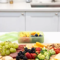 Bumkins Bento Box 3 Section - Jelly Silicone - Clearance