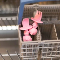 Bumkins Silicone Chewtensils - Hello Kitty