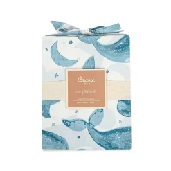 Crane Baby Bassinet Fitted Sheet - Caspian Collection