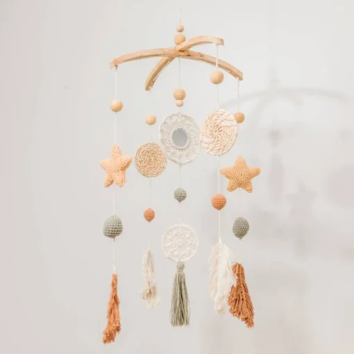 Crane Baby Willow Leaf Ceiling Hanging