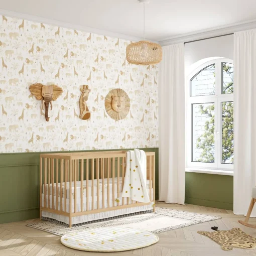 Crane Baby Wooden Giraffe Wall Decor - 1pc