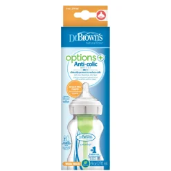 Dr Browns Options+ Baby Bottle - Wide Neck