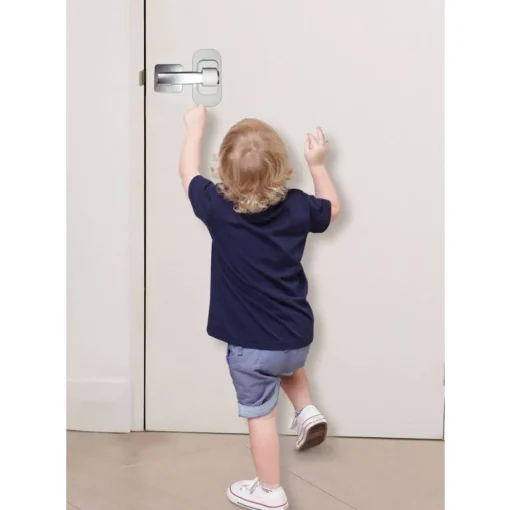 Dreambaby Adhesive Lever Door Lock 1pk