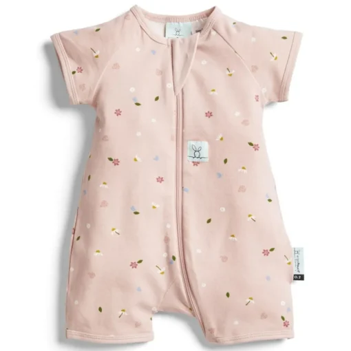 ergoPouch 0.2 Tog Organic Cotton Short Sleeve Layers