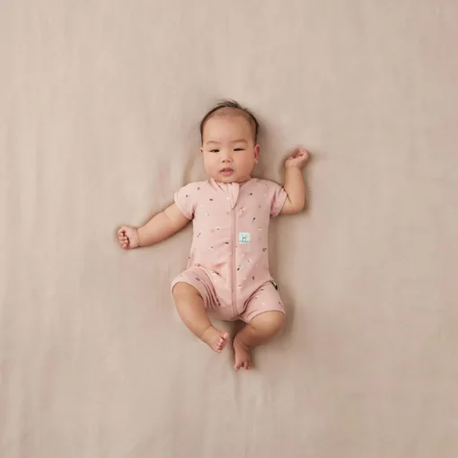 ergoPouch 0.2 Tog Organic Cotton Short Sleeve Layers