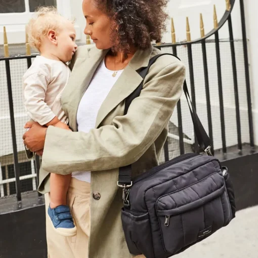Finnson FREYA Eco Oversized Stroller Organiser with Stroller Clips