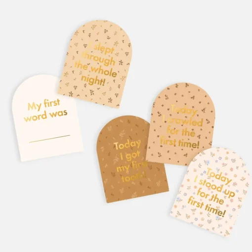 Fox & Fallow Baby Milestone Cards