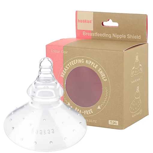 Haakaa Breastfeeding Silicone Nipple Shield - Round