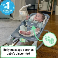 Igenuity Happy Belly Rock-to-Bounce Massage Seat