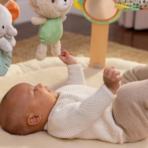 Ingenuity Every Season Plush Lambswool Activity Gym