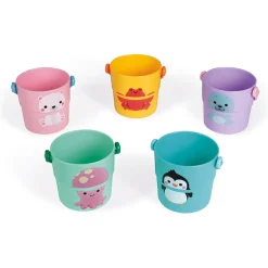 Janod 5 Activities Bath Buckets