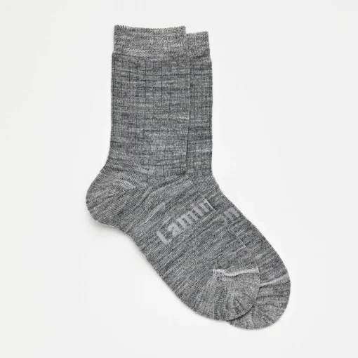 Lamington Mens Crew Merino Socks - Rib