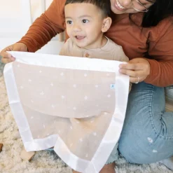 Little Unicorn Cotton Muslin Security Blanket 3pk