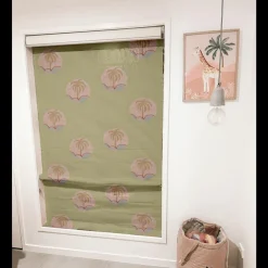 Mahalo Eco Blackout Blinds - Green Palms FAULTY SECONDS