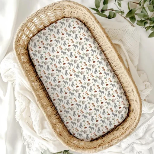 Mod & Tod Bassinet Sheet/Change Pad Cover - 81 x 48cm