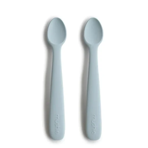 Mushie Silicone Feeding Spoons 2pk
