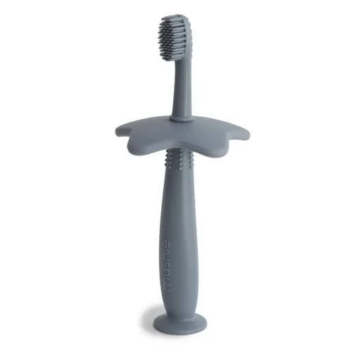 Mushie Silicone Star Training Toothbrush