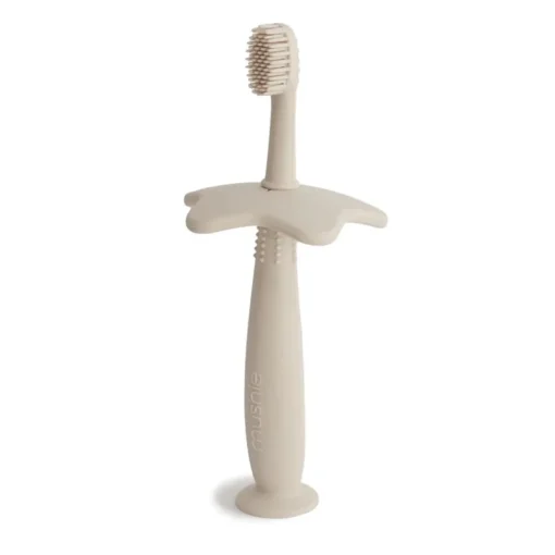 Mushie Silicone Star Training Toothbrush