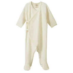 Nature Baby Merino Kimono Pointelle Stretch & Grow