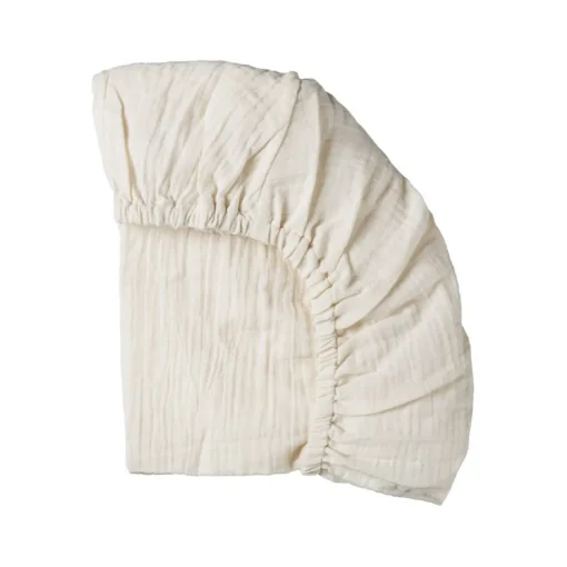 Nature Baby Muslin Fitted Sheet 2pk - 74 x 38cm