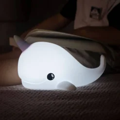 Stellar Haus Rechargeable Night Light - Squishy Narwhal