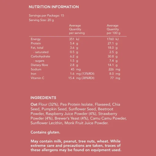 The Milk Collective Berry Lactation Blend