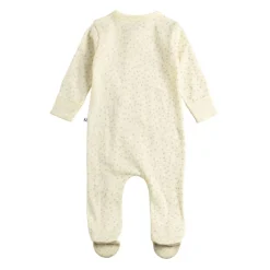 The Sleep Store Jersey NZ Merino Print Footed Zipsuit - Clearance
