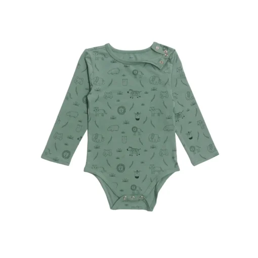 The Sleep Store Organic Cotton Long Sleeve Bodysuit