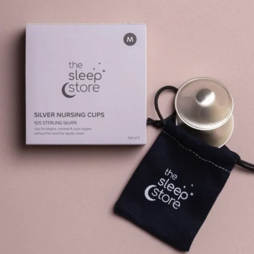 The Sleep Store Silver Nipple Cups