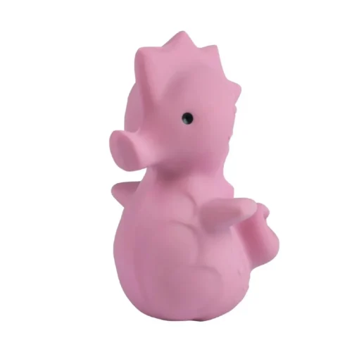 Tikiri Natural Rubber Rattle & Bath Toy - Sea Horse