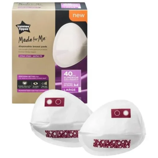Tommee Tippee Made for Me Disposable Breast Pads 40pk