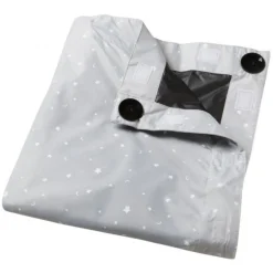 Tommee Tippee Sleeptight Portable Blackout Blind - Starry Grey