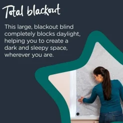 Tommee Tippee Sleeptight Portable Blackout Blind - Starry Grey