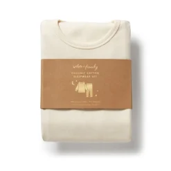 Wilson & Frenchy Organic Rib Long Sleeve Pyjamas