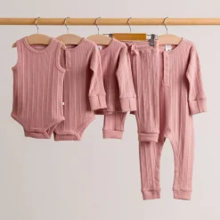 Woolbabe Merino/Organic Cotton Singletsuit - Daydream Collection