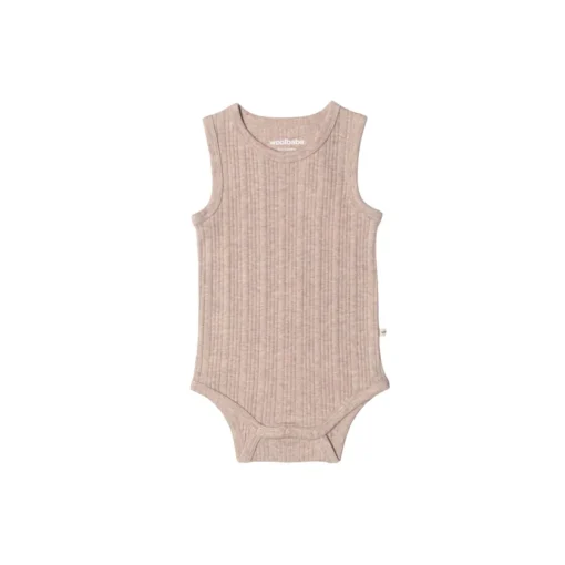 Woolbabe Merino/Organic Cotton Singletsuit - Daydream Collection