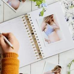 Write To Me - Bump - My Pregnancy Journal - Light Grey